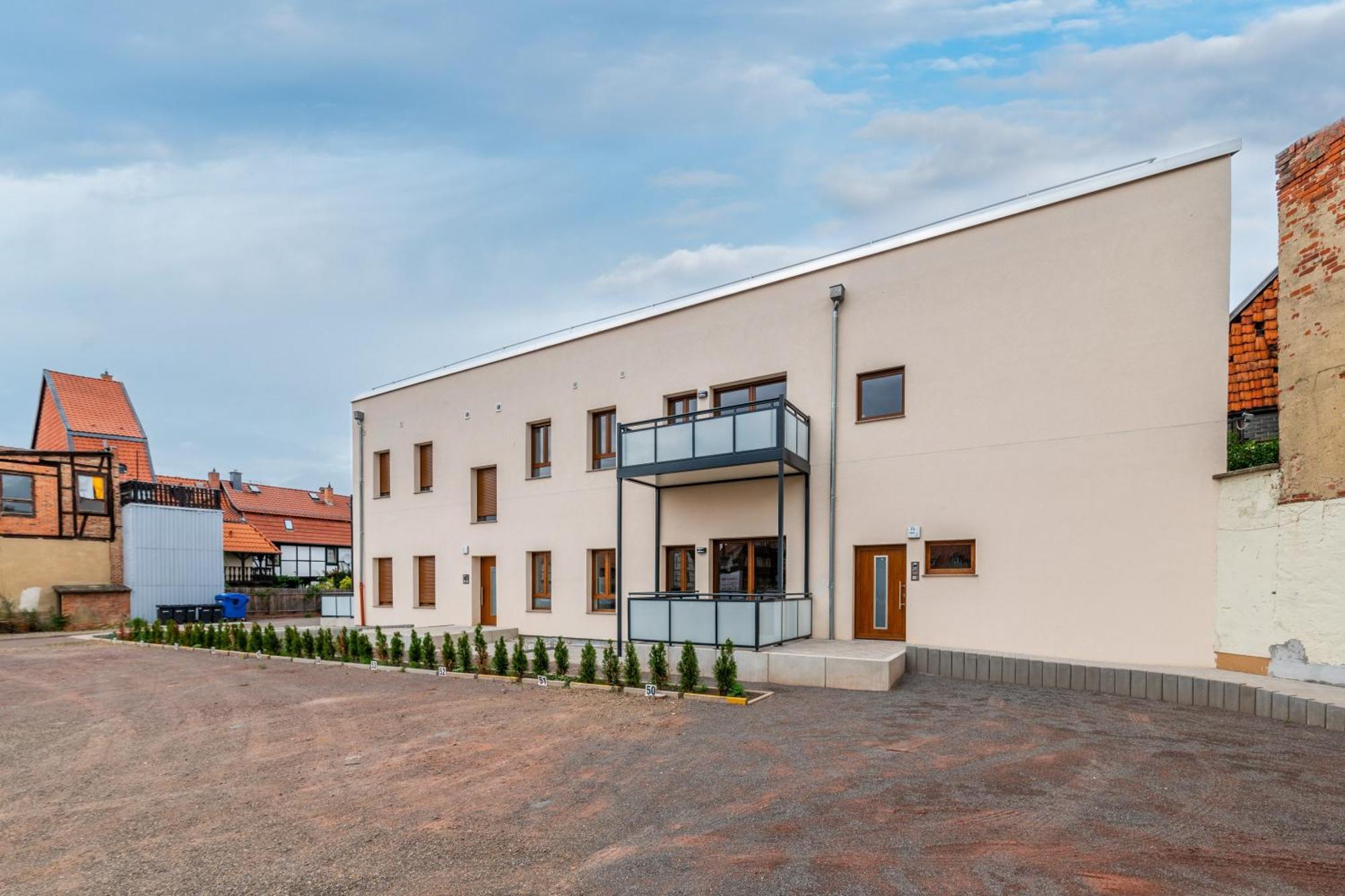 Design-Wohnung, Altstadt, Parkplatz, Netflix Quedlinburg Exterior foto